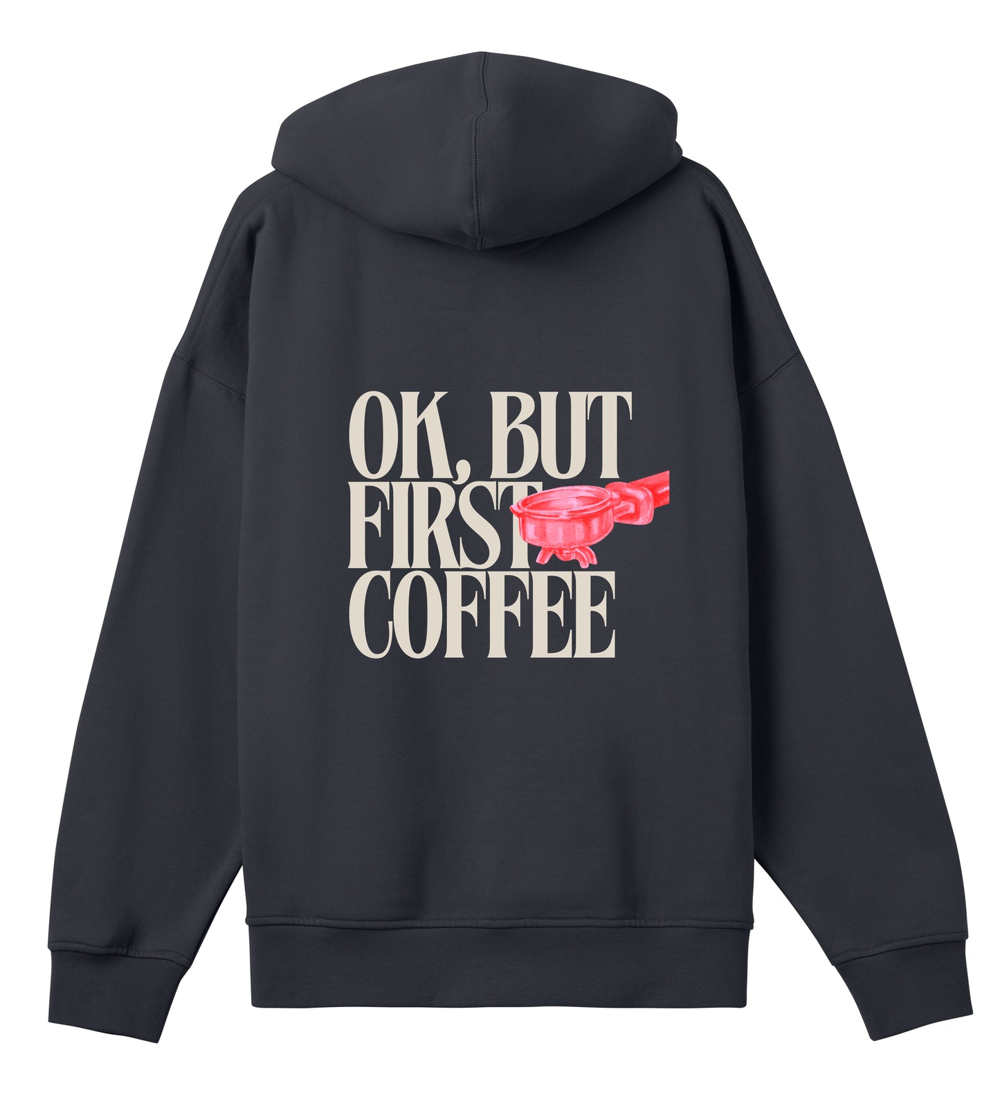 Posh Coffee oversize hoodie