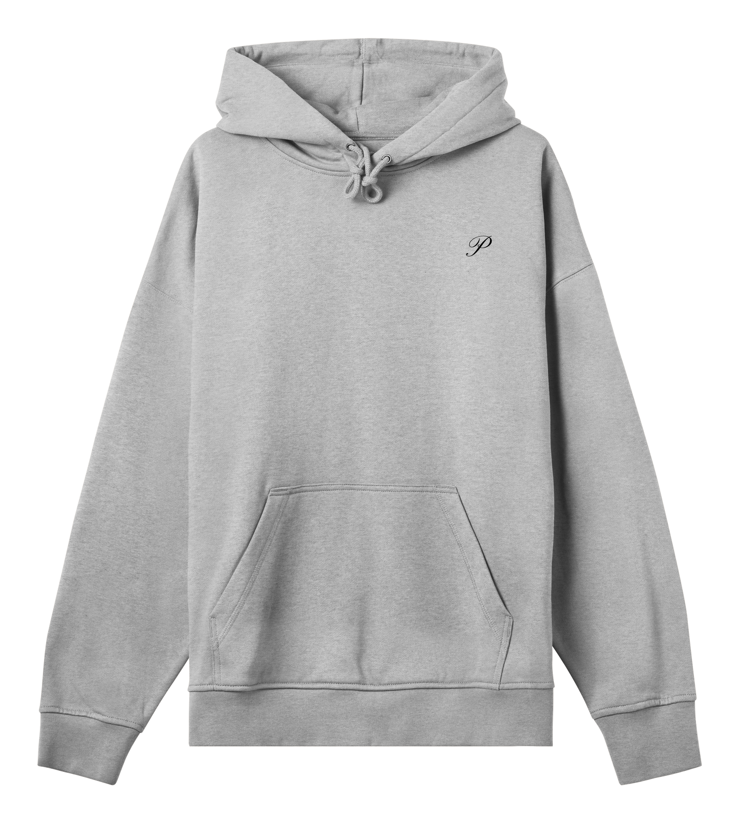 Posh Grey coffee hoodie